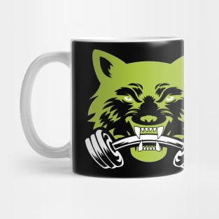 Wolf sport and fitness lovely blend drawing cute cool colorful Mug